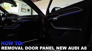 How To Removal Door Panel/NEW Audi A8