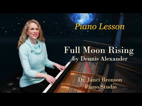 Play with small hands, demo with "Full Moon Rising" by Dennis Alexander