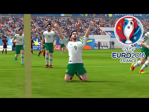 PES 6 Republic of Ireland vs Belgium (Group E) | Group Stage UEFA Euro Cup France 2016