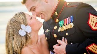 preview picture of video 'Meg & Jayme's Wedding at Del Mar Beach Resort Camp Pendleton, CA'