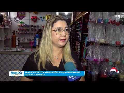 Ana Luiza Festas tem várias opções de peças para decorar festas de formatura 13 12 2022