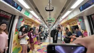 [CNY AD] MRTravels on the North East Line: RC751A Trainset 7017/7018 from Sengkang to Punggol