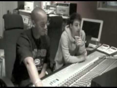 Darin and David Jassy in the studio making "Flashback"