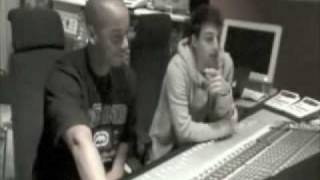 Darin and David Jassy in the studio making &quot;Flashback&quot;