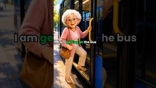 Bus Journey English Story 🚍 | Learn English Through Real-Life Actions #learnenglish #esl