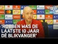 Ten Hag over Robben: 'Ontzettend jammer dat hij er niet bij is' | CHAMPIONS LEAGUE