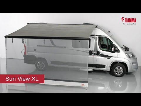 Fiamma Sun View XL Grey voorwand 500