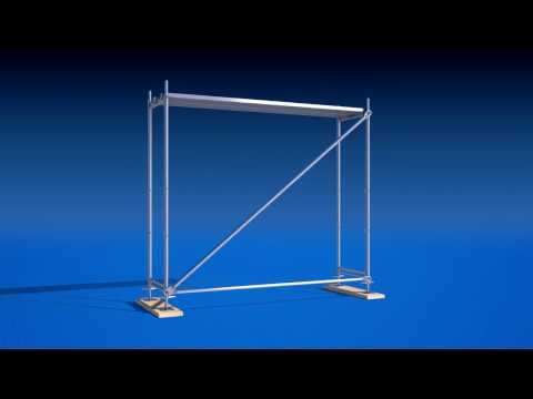 Gerüst Aufbauanleitung