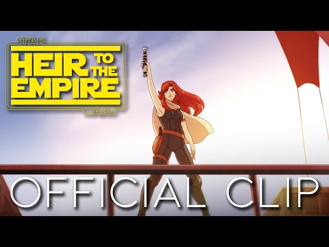 Luke Skywalker's vision of Mara Jade | Star Wars: Heir to the Empire Anime Clip