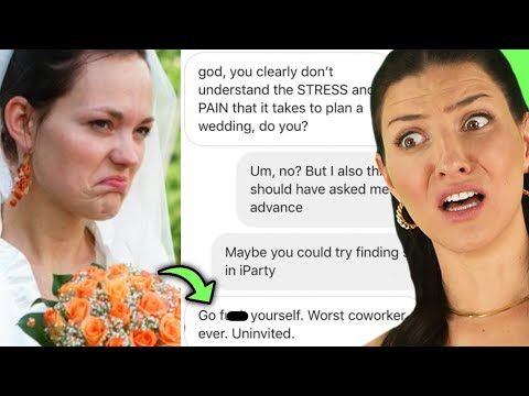 Entitled Brides & Grooms Who Demanded Special Treatment