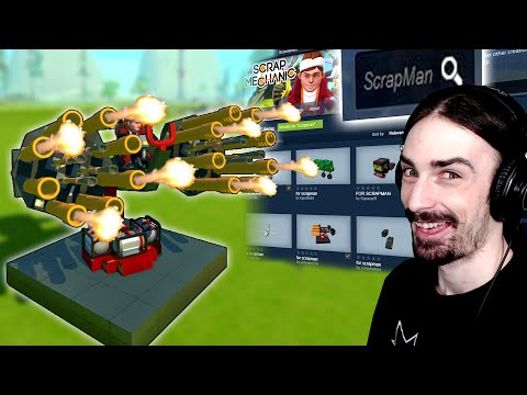 I Searched Myself in the Workshop and Destroyed Everything I Found - Scrap Mechanic Gameplay
