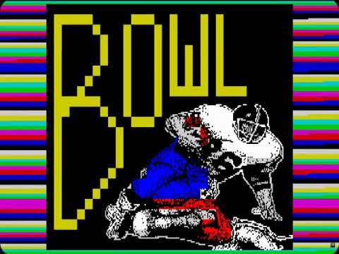SUPER BOWL - ZX SPECTRUM - SPECIAL PLAYGAMES N.19 - CASSETTE DA EDICOLA - LATO B