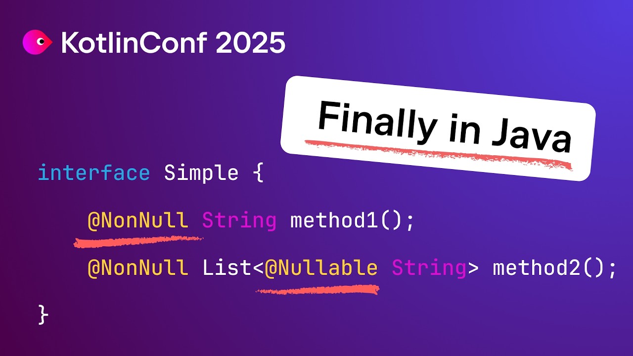 JSpecify: Java Nullness Annotations and Kotlin | David Baker