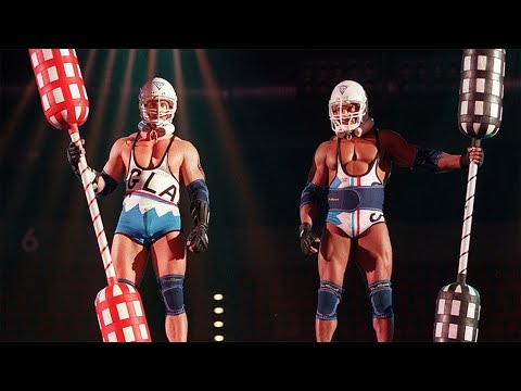 American Reacts to Battle of the UK Gladiators