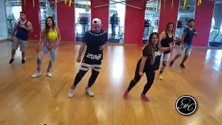 Bailemos - Grupo Extra - (Bachata) - Zumba Choreography - Meli Espinoza - Cristian Gutierrez
