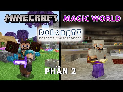 EPIC Survival Journey in Enchanted Minecraft World! Pt. 2