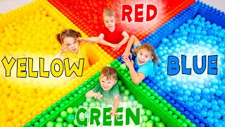 Download lagu permainan dengan bola plastik di kolam renang lego mp3