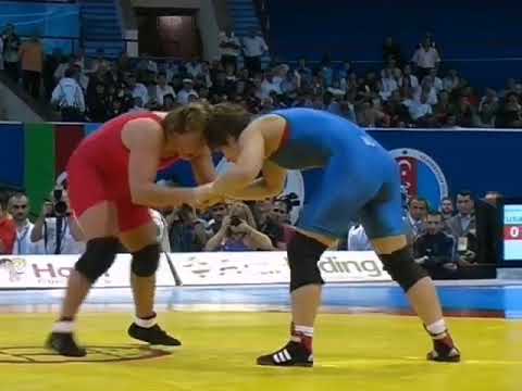 72 kg. Kristie Marano (USA) vs Stanka Zlateva (BUL) Final, World Champ. 2007-Baku (AZE)