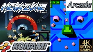 Mega Zone Arcade ( Konami 1983 ) 4k Gameplay