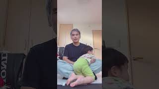 【 親子で楽しむ】🐱 #育児あるある #成長記録 #子育て #2歳4カ月 79.1cm 10.4kg 