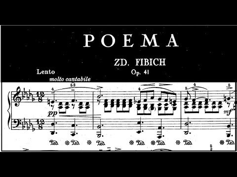 Great Adagios: Zdeněk Fibich - Poem op. 41 nr. 4 - Riccardo Caramella, piano
