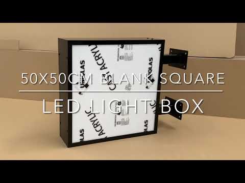 Nice Square Light Box Square LED Light Boxes Australia | Projecting Signs
