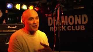 Dan Reed - interview at The Diamond Rock Club, Co Antrim, N Ireland