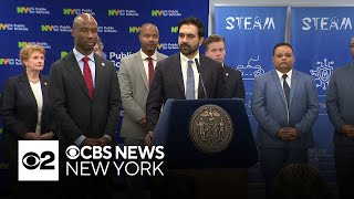 NYC education officials announce ban on AI for students until high school | Full news conference
