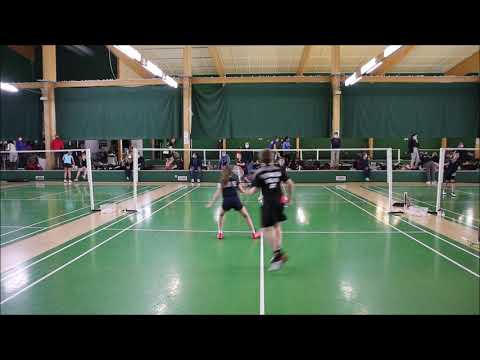 Badminton ESB Junior Elite 2020 XD U13 Puhakka-Nyqvist vs. Virta-Tuominen