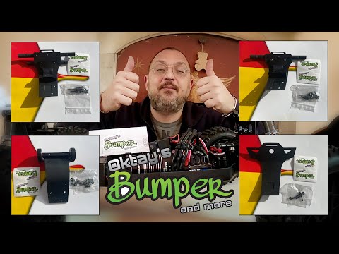2040 RC - OKTAY BUMPER AND MORE: review of bumpers and 7075 aluminum parts for ARRMA, TEKNO, CORALLY