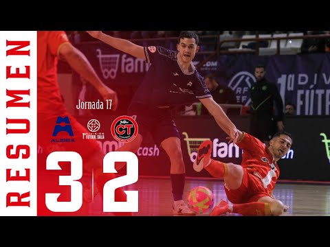 ▶️ 𝗥𝗘𝗦𝗨𝗠𝗘𝗡 J17 | Family Cash Alzira FS 3️⃣-2️⃣ 𝐉𝐢𝐦𝐛𝐞𝐞 𝐂𝐚𝐫𝐭𝐚𝐠𝐞𝐧𝐚 𝐂𝐨𝐬𝐭𝐚 𝐂á𝐥𝐢𝐝𝐚 | Primera División FS