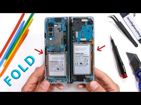 Samsung Galaxy Fold Teardown! - How does it even work? Video