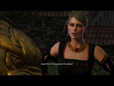 The Witcher 3 - Broken Flowers: Find A Way Into Villa: Talk To Rose Attre About Dandelion PS5 4.0