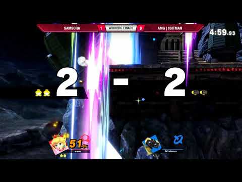 VS Weekly 12/13/18 - Winners Finals - Samsora (Peach) vs AMG | 8BitMan (ROB) - Smash Ultimate