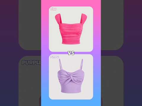 PİNK🩷 vs PURPLE💜 #shortvideo #subscribe #trending #challenge #pink #vs #purple #tiktok