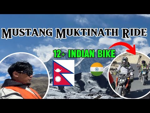 Indian Rider ke sath Mustang Ride Day 2 // Marpha To Muktinath