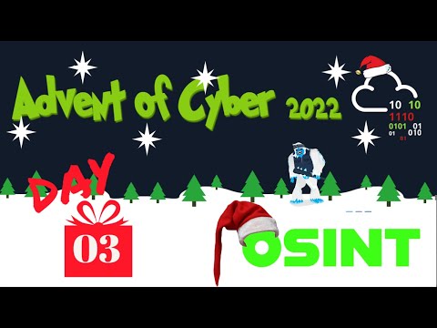 Try Hack Me! Advent of Cyber 2022 Day 3
