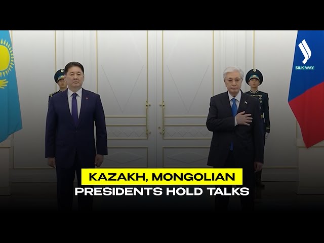 Kazakh, Mongolian Presidents hold talks