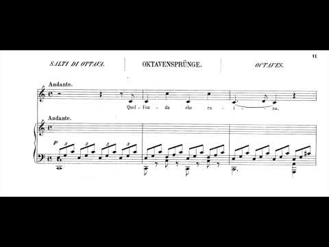 N. Vaccaj - Quell'onda che ruina e Delira Dubiosa