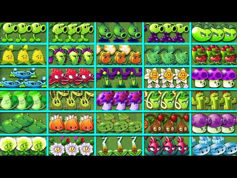 Random 30 Weakest Plants Battlez - Which Team Plant Will Win? - PvZ 2 Gameplay