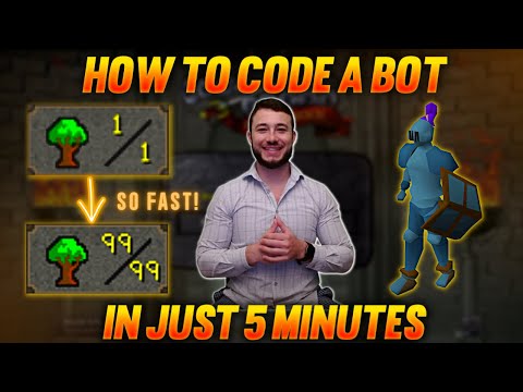 How To Program A Video Game Bot in JUST 5 minutes!