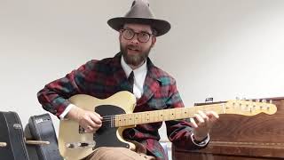 Video thumbnail for Country lick in D: Dr Zane Banks by Zane Banks