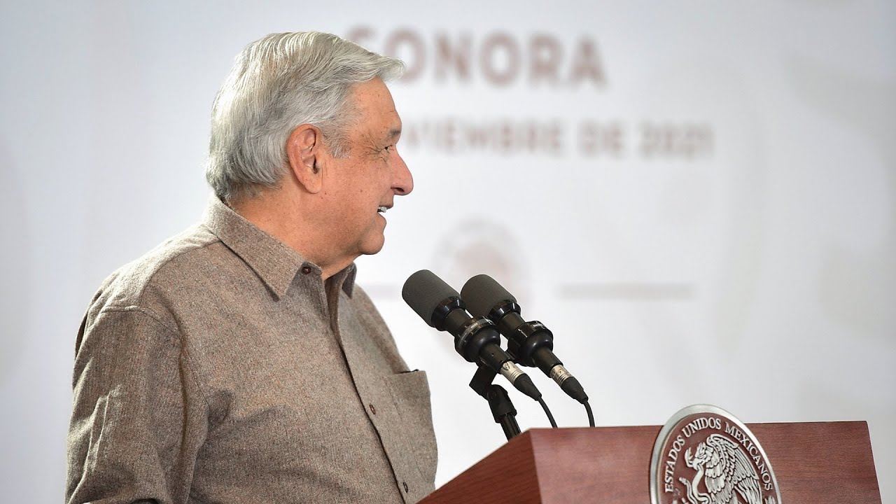 Mañanera de AMLO del 12 de noviembre de 2021