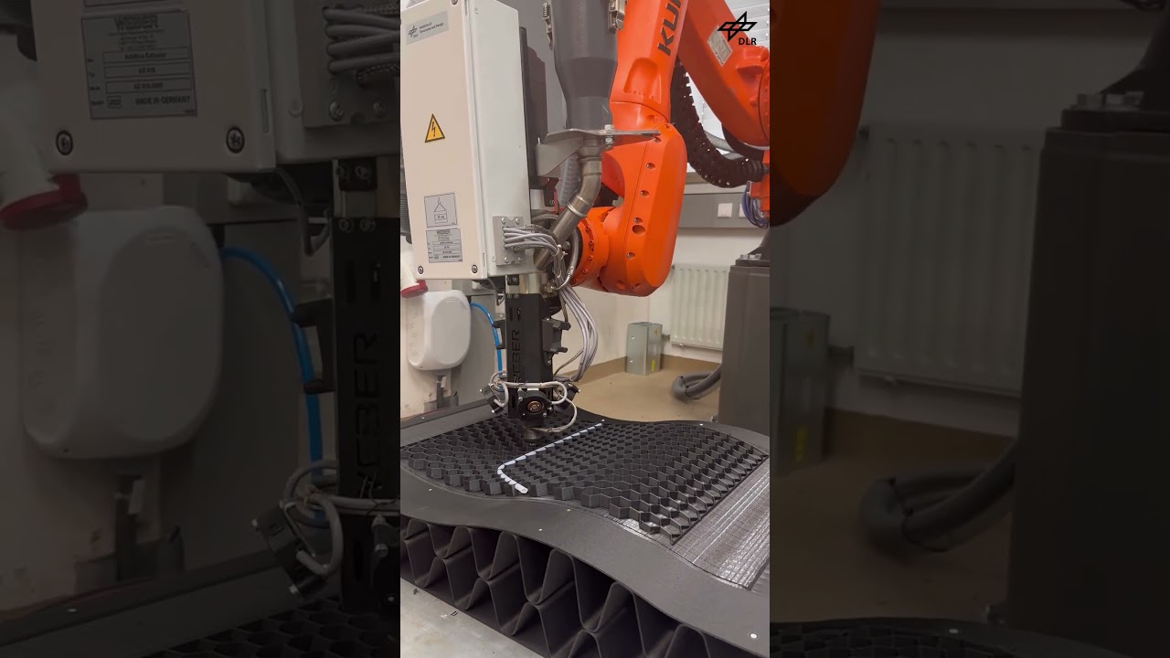 Combination of Automated Fibre Placement and Fused Granular Fabrication