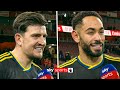 Harry Maguire And Matheus Cunha FULL Post Match Interview As Man Utd Beat Arsenal