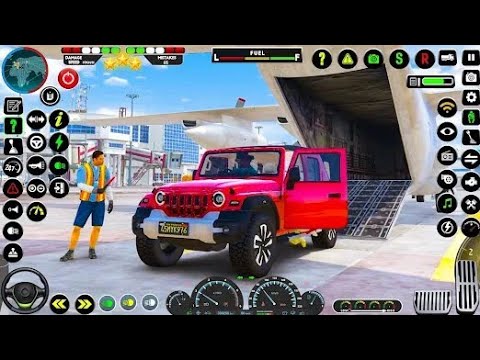 Uphill Mountain Jeep Driver Simulator 3D Offroad Luxury SUV 4x4 Driving - Android GamePlay