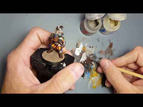 How to Paint Blood Bowl Nobles - The Feathers