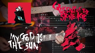 My God is the Sun - Queens of the Stone Age (tab pdf tutorial cover)