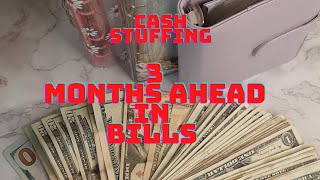 $643 Cash Stuffing | Month Ahead Saving Challenge