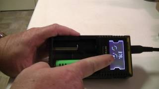 Unbox review Nitcore D2 Digicharger - rechargeable battery